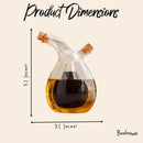 Glass Oil and Vinegar Cruet