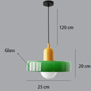 GobekUsa Bauhaus-Inspired Glass Pendant Lighting