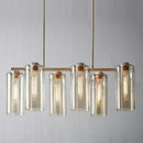 GobekUsa Glass Suspension Pendant Light for Modern Island Ceiling and Dining Room