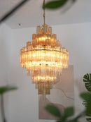 Star Shaped Glass Addis Diamond Chandelier