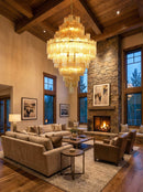Star Shaped Glass Addis Diamond Chandelier