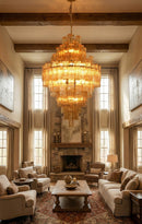 Star Shaped Glass Addis Diamond Chandelier