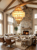 Star Shaped Glass Addis Diamond Chandelier