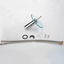 GobekUsa Glass Waterfall Basin Sink Faucet