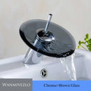 GobekUsa Glass Waterfall Basin Sink Faucet