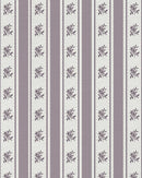 Glasshouse Stripe in Faded Mulberry