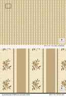 Glasshouse Stripe in Golden Stem by Riverpine