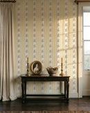 Glasshouse Stripe in Honey Cream by Riverpine