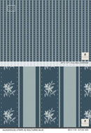 Glasshouse Stripe in Nocturne Blue