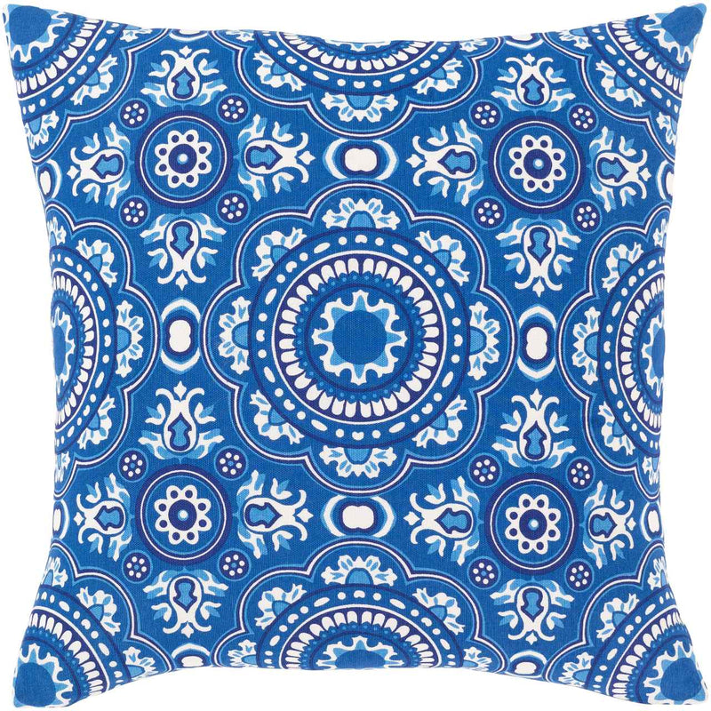 Jodoigne Bright Blue Pillow Cover