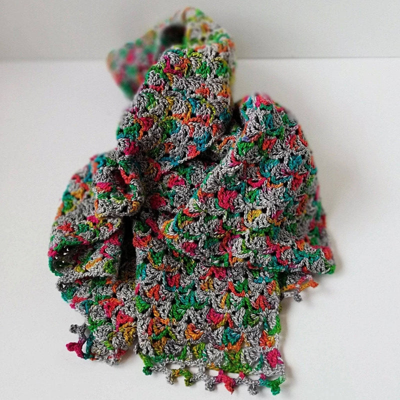 Gleeful Hummingbirds Wrap Crochet Pattern