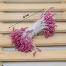 Glitter pom pom mini flower stamen hair ties for kids bedroom by Decorbites