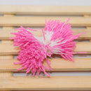 Glitter pom pom mini flower stamen hair ties for kids bedroom by Decorbites