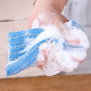 Glittery multi color kitchen cleaning set scrubbers by Decorbites