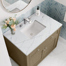 James Martin Chicago 36" Single Bathroom Vanity, Walnut Whisper
