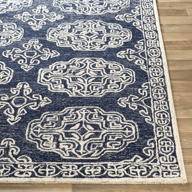 Glenoma Blue Regency Wool Rug