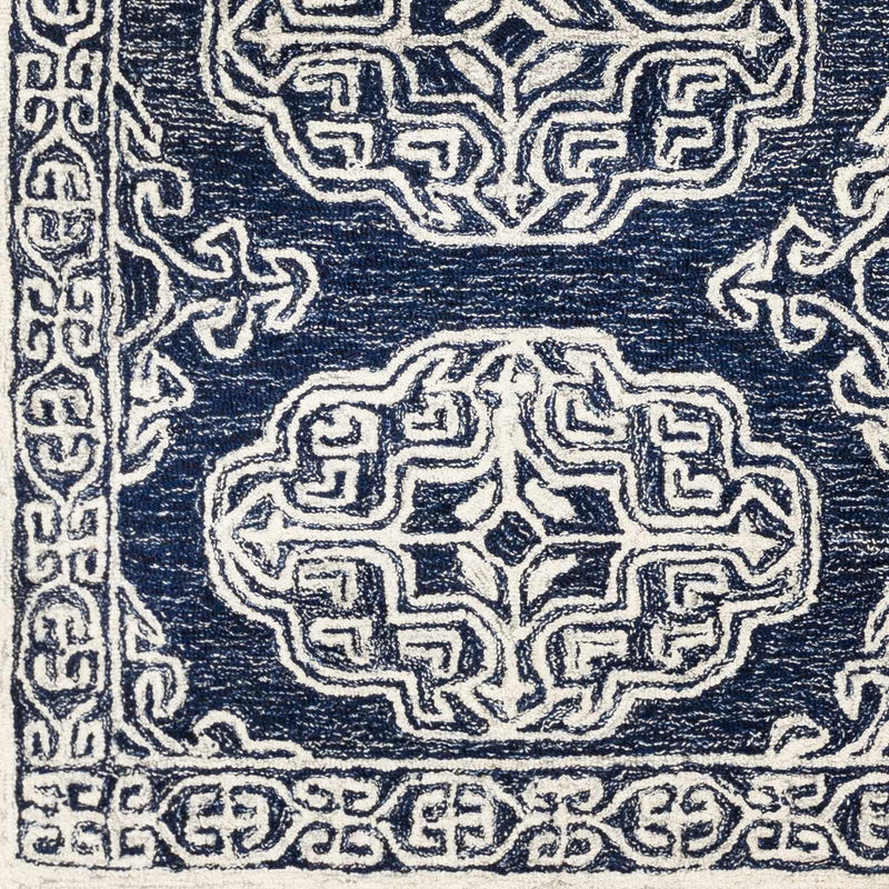 Glenoma Blue Regency Wool Rug