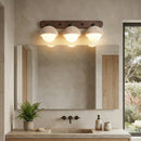 Globe Pecherna Travertine Wall Sconce