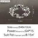GobekUsa Glory - LED Flowers Chandeliers