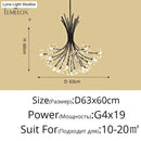 GobekUsa Glory - LED Flowers Chandeliers