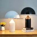 GobekUsa Atollo Bedroom Table Lamp - Luxury Metal Mushroom Desk Light