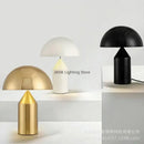 GobekUsa Atollo Bedroom Table Lamp - Luxury Metal Mushroom Desk Light