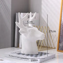 GobekUsa Deer Head Ceramic Vase - Home Decor Animal Head Flower Vase