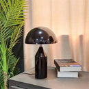 GobekUsa Atollo Black White Gold Mushroom Lamp for Bedroom Study Living Room Decor