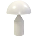 GobekUsa Atollo Black White Gold Mushroom Lamp for Bedroom Study Living Room Decor