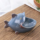 GobekUsa Ceramic Animal Storage Can: Home Decoration & Organizer Frog Pelican Shark Figurine