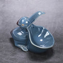 GobekUsa Ceramic Animal Storage Can: Home Decoration & Organizer Frog Pelican Shark Figurine