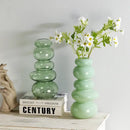 GobekUsa Geometric Glass Vase Terrarium Pebble Stack Floral Arrangement Home Decor
