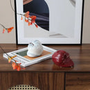 GobekUsa Abstract Melting Apple Ceramic Ornaments Home Decor Handicrafts