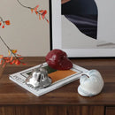 GobekUsa Abstract Melting Apple Ceramic Ornaments Home Decor Handicrafts