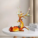 GobekUsa Deer Peace Porch Decoration Set for Luxe Living Room TV Cabinet
