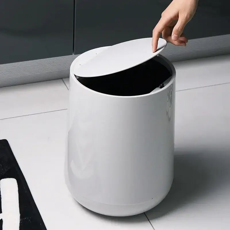 GobekUsa Kitchen Bathroom Trash Cans Garbage Classification Dustbin Waste Bin Bucket