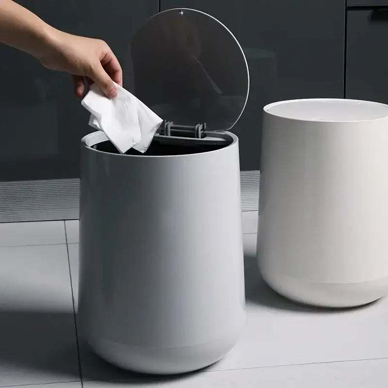 GobekUsa Kitchen Bathroom Trash Cans Garbage Classification Dustbin Waste Bin Bucket, photo 4 of 6