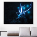 Glowing Deer Canvas