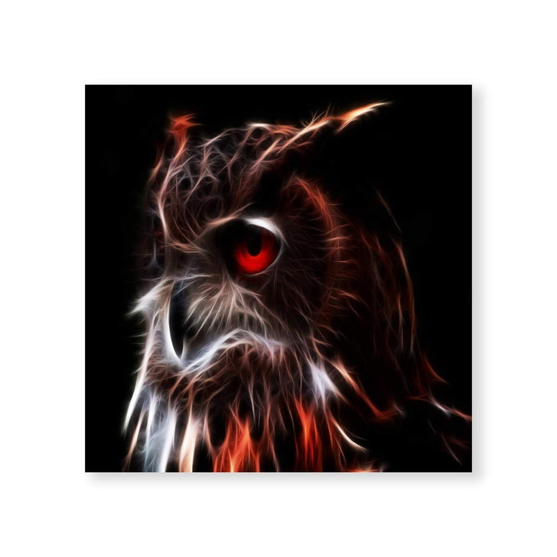 Glowing Owl Canvas