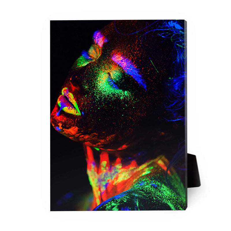 Glowing Woman B Desktop Canvas