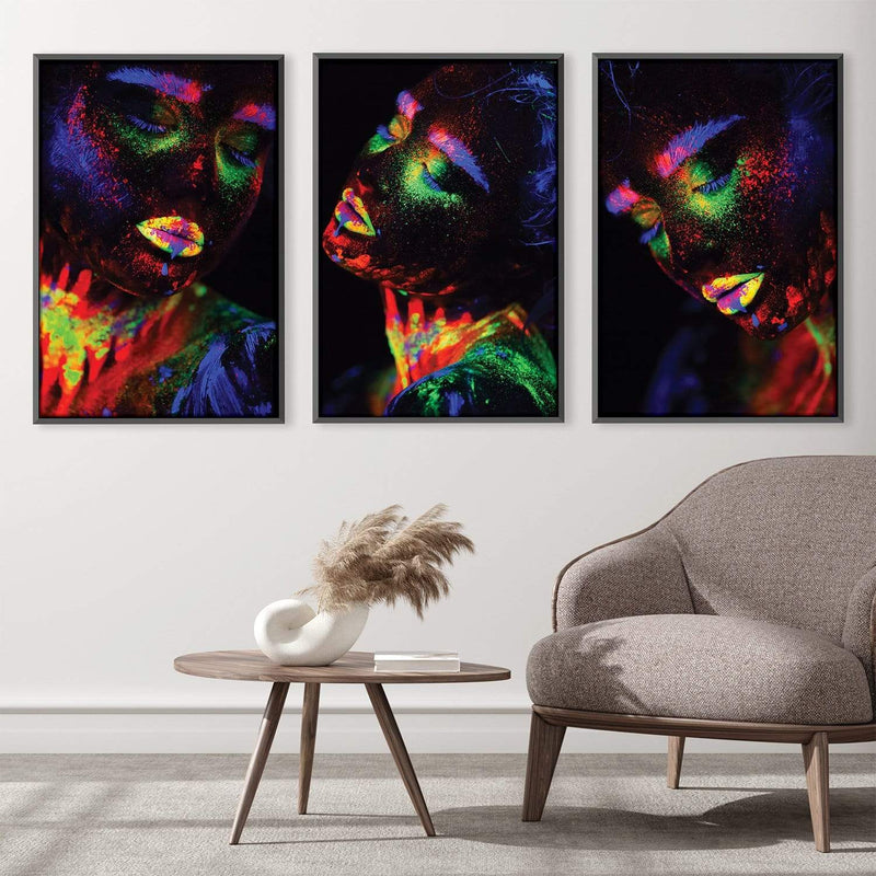 Glowing Woman Canvas