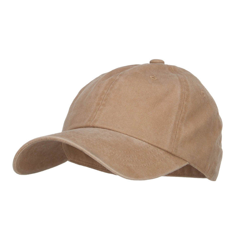 Unstructured Pigment Dyed Cotton Cap