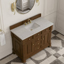 James Martin Brookfield 48" Single Bathroom Vanity, Honey Oak