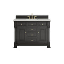 James Martin Brookfield 48" Single Bathroom Vanity, Black Onyx