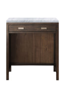 James Martin Addison 30" Countertop Unit, Mid-Century Acacia