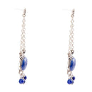 Go West Blue Lapis and Sterling Silver Drop Earrings