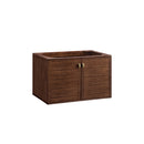 James Martin Amberly 36" Dual Mount Single Bathroom Vanity, Mid-Century Walnut