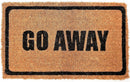 Go Away Handwoven Coco Doormat