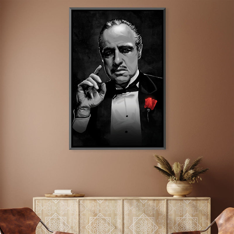 Godfather Portrait Canvas