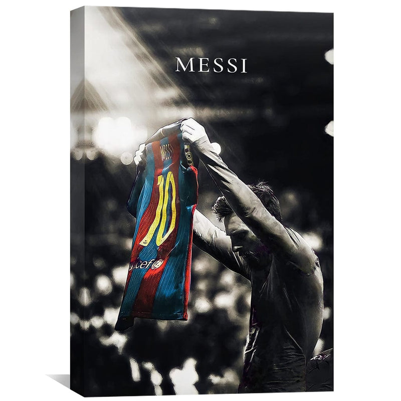 Gods Light Messi Canvas